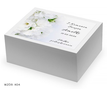 Коробочка для торта Причастие + персонализация Святое Причастие