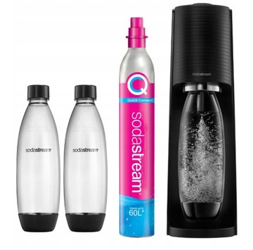 SATURATOR DO WODY SODASTREAM TERRA +BUTELKI ZESTAW