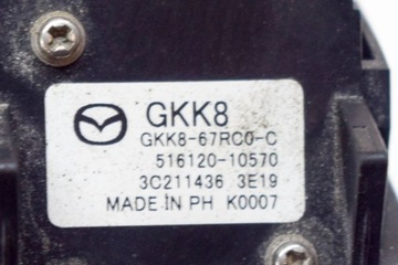 MAZDA 6 KOMBI GJ1 2.2 D ZADNÍ VÍKO KUFRU KAMERA COUVÁNÍ GKK8-67RC0-C 110KW 2013
