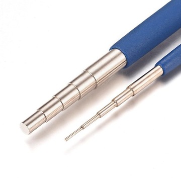 2 /zestaw Chrome Metal Micro Builders