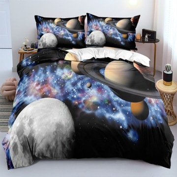 KOMPLET POŚCIEL POSZEWKA 200x220 KOSMOS I A