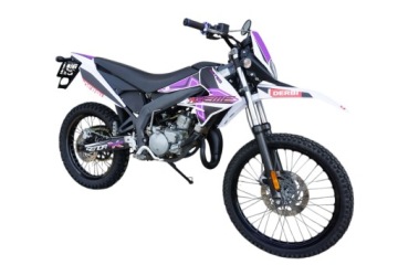 Derbi Senda X-Treme 50 2010-2017 наклейки на набор Veener Set Violet Set Set