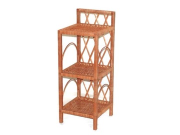 SZAFKA (ETAŻERKA, PÓŁKA) WIKLINOWA - 3 PÓŁKI, 75cm