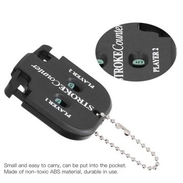 Счетчик ходов, ручной счетчик кликов, черный