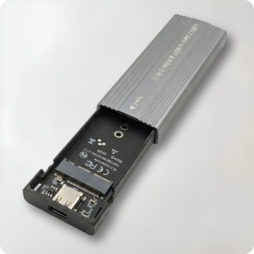 Адаптер корпуса M2 SSD для накопителя USB C 3.1 NVMe SATA M.2