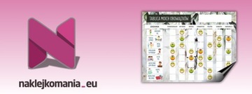 Tablica motywacyjna na lodówkę Magnetyczna Tablica obowiązków dla dzieci