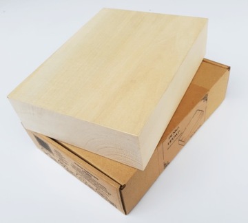 Drewno lipowe do rzeźbienia deska, blok 20x15x4cm