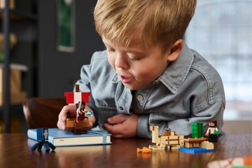 LEGO MINECRAFT 21259 ПИРАТСКИЙ КОРАБЛЬ КРУИЗ набор кубиков для детей +8 л