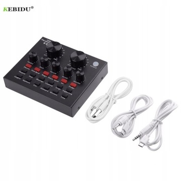 V8 Audio zestaw słuchawkowy na USB
