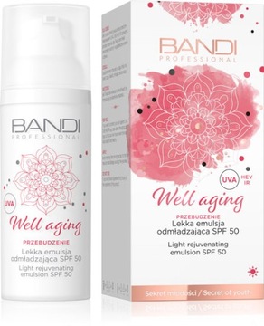 BANDI WELL AGING LEKKA EMULSJA ODMŁADZAJĄCA SPF 50
