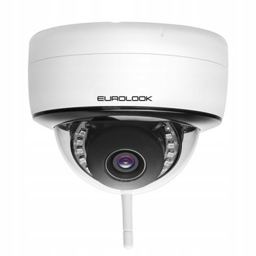 Kamera IP WiFi Zewnętrzna Kopułkowa 8MPX DETEKCJA