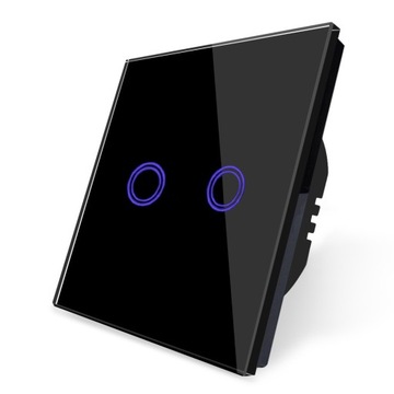 Сенсорный выключатель с двойным стеклом WIFI + RF SMART Ewelink BarON