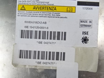 Л+П дуга безопасности Volvo C70 II 6W83-518C42-AB