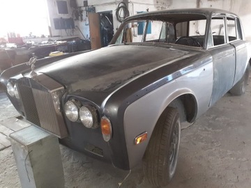 ROLLS-ROYCE SILVER SHADOW 2 ЧАСТИ ПРОЕКТ БУДЕТ ЗАВЕРШЕН ДВИГАТЕЛЬ ТРАНСМИССИЯ