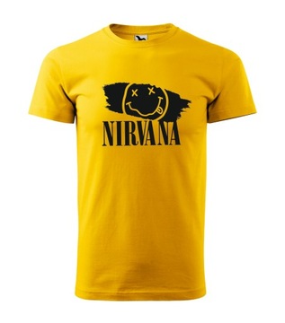 Koszulka T-shirt NIRVANA NIRWANA męska