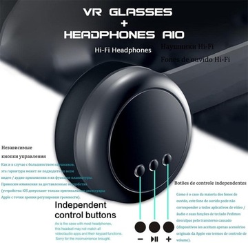 Очки VRG Pro 3D VR, гарнитура VR Виртуальная реальность