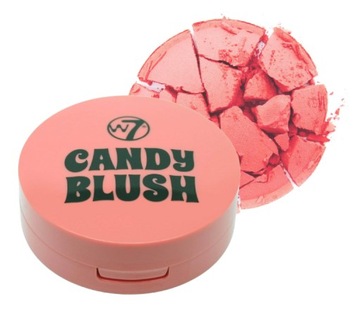 W7 CANDY BLUSH Róż do policzków wypiekany Nr EXPLOSION 6 g
