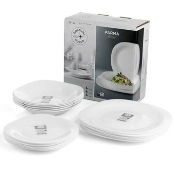 Zastawa obiadowa Bormioli Rocco Parma 18 elementów