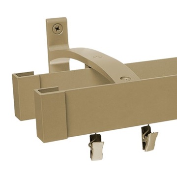 KARNISZ APARTAMENTOWY 320 CM PODWÓJNY ALUMINIOWY