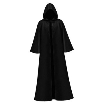 Długi kaptur z kapturem na Halloween, na wyst