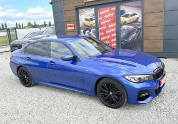 BMW Seria 3 G20-G21 Limuzyna 2.0 320i 184KM 2021 BMW Seria 3 4x4 320i MSport 2.0 Benz 184 km Salon PL 2021r 21.000km Wars