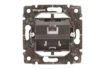GNIAZDO TELEFONICZNE POJEDYNCZE RJ11 SISTENA LIFE - 775938 - LEGRAND