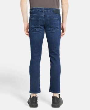 Eleganckie spodnie męskie jeansowe HUGO BOSS jeansy r. 33X34 extra slim fit