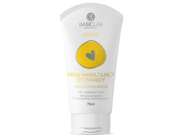 BasicLab Krem do twarzy lekka konsystencja 75ml