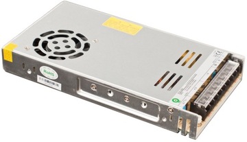 ZASILACZ MODUŁOWY 5V 60A 300W MONTAŻOWY TRANSFORMATOR DO TAŚM LED SIATKOWY