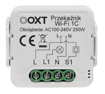 MINI 1-канальный 1-канальный релейный контроллер WiFi TUYA