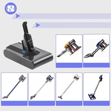 Сменный аккумулятор для Dyson V8 SV10 4600 мАч 21,6 В