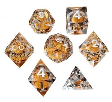 НАБОР «ПЕСОК В ГЛАЗАХ» ИЗ 7 ЖИДКИХ КУБИКОВ ДЛЯ РПГ