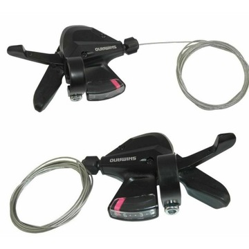 3X8, 24-СКОРОСТНОЙ ПЕРЕКЛЮЧАТЕЛЬ GRIPSHIFT, 1 ПАРНЫЙ ВЕЛОСИПЕДНЫЙ ПЕРЕКЛЮЧАТЕЛЬ