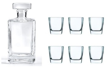 KARAFKA BURBON 0,7 L + 6 SZKLANEK Whisky Nalewka