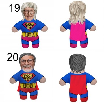 Фотоподушка 3D кукла с принтом для всех, забавный подарок на день рождения