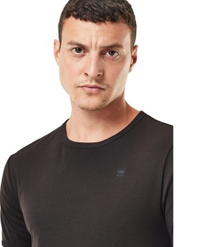 G-STAR Raw Męski Basic 2-pak t-shirtów, Czarny