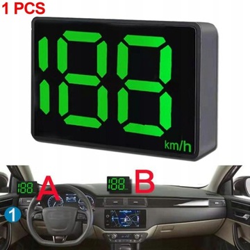 Wielofunkcyjny Prędkościomierz GPS HUD Cyfrowy