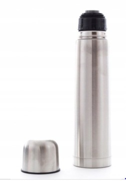СТАЛЬНОЙ ТЕРМОС С КРЫШКОЙ, 350МЛ