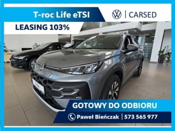 Volkswagen T-Roc II 1.5 eTSI 116KM 2026 Volkswagen T-Roc Life 1.5eTSI DSG7/Pakiet Zimowy/A