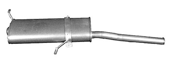 TŁUMIK KOŃCOWY CITROEN XSARA Break 1.4 1.6 1.8 97-