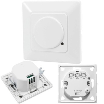 CZUJNIK RUCHU MIKROFALOWY DO PUSZKI SENSOR DO LED