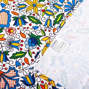 НАРОДНАЯ КУХОННАЯ ТКАНЬ - КАШУБСКАЯ