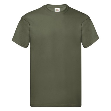 Koszulka T-shirt Fruit of the LOOM Classic Olive L