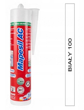 Silikon MAPEI Mapesil AC - biały 100