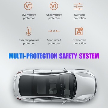 Автомобильное зарядное устройство Удлинительный кабель Автомобильный адаптер прикуривателя Разветвитель 2 USB 1PD P