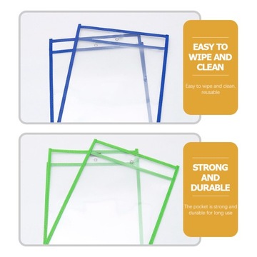 Стираемые чехлы для канцелярских товаров, 6 шт.