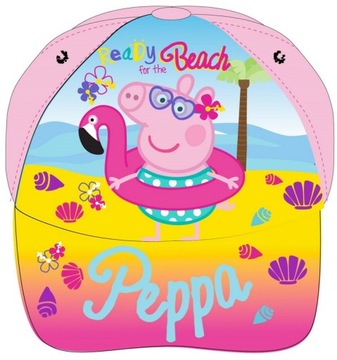 Czapka z daszkiem dziecięca ŚWINKA PEPPA 54