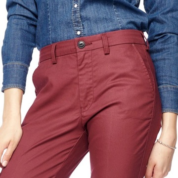 LEE SLIM CHINO MAROON L310HI71 25/31