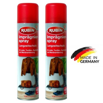Impregnat Rubin - 2 Pak do butów kurtek 2 x 400ml