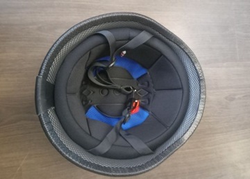 Kask otwarty orzeszek weteran czarny WSK Wfm SHL junak jawa google L